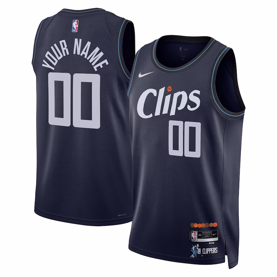 Custom Los Angeles Clippers 2023 City Edition Swingman Jersey
