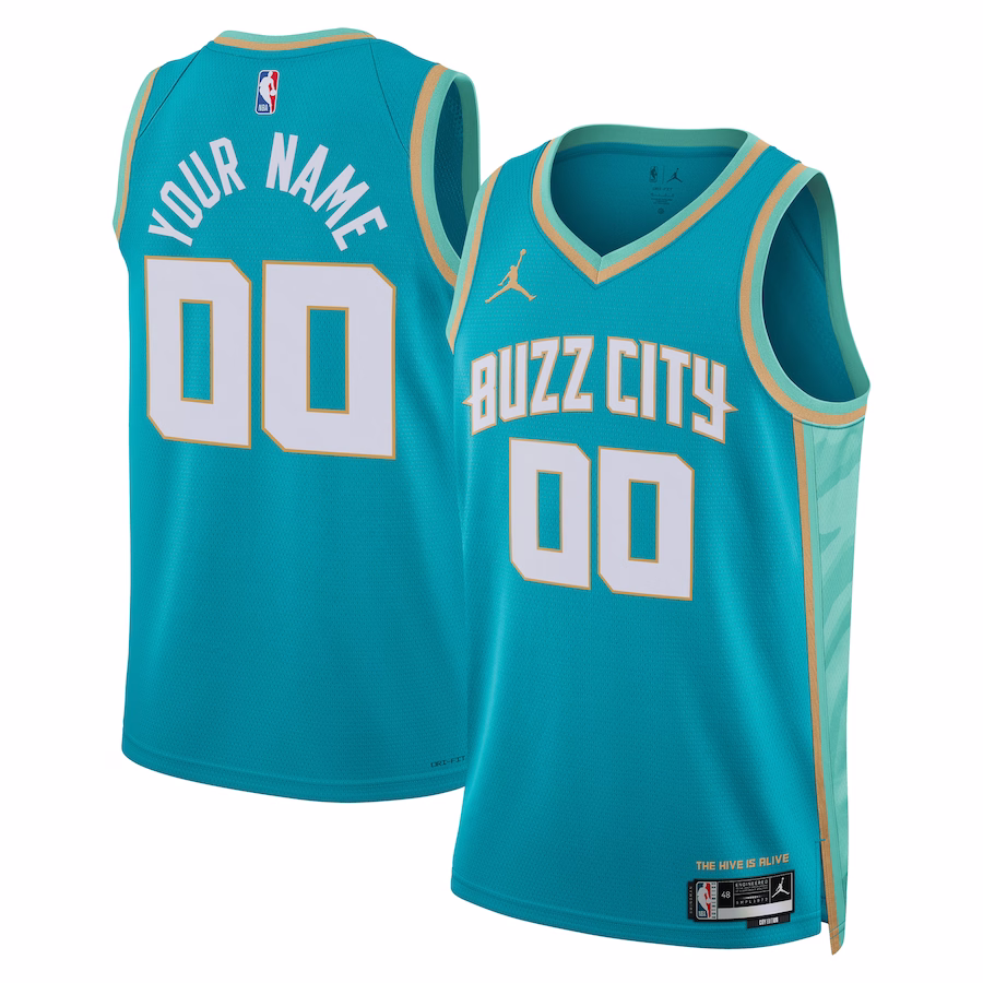 Custom Charlotte Hornets 2023 City Edition Swingman Jersey
