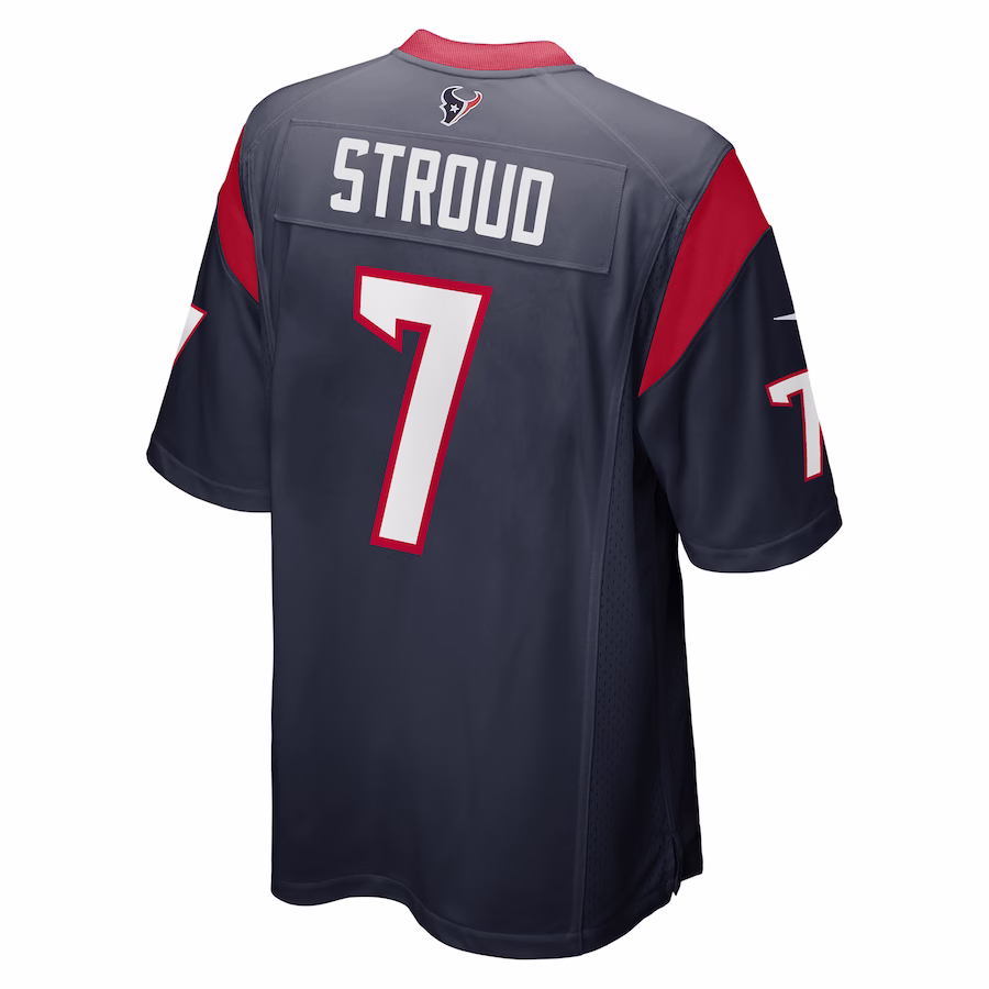 Men's Houston Texans C.J. Stroud Navy Game Jersey