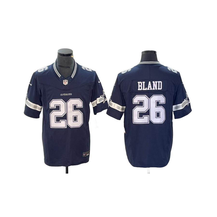 Men's Dallas Cowboys DaRon Bland Navy Vapor F.U.S.E. Limited Jersey