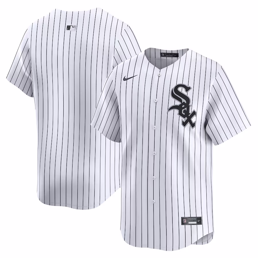 Men's Chicago White Sox White Home Limited Jersey