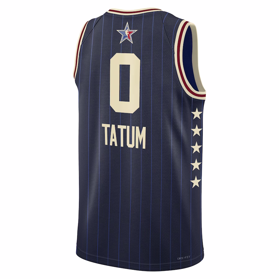 Men's Jayson Tatum Eastern Conference All-Star 2024 Navy Swingman Jersey