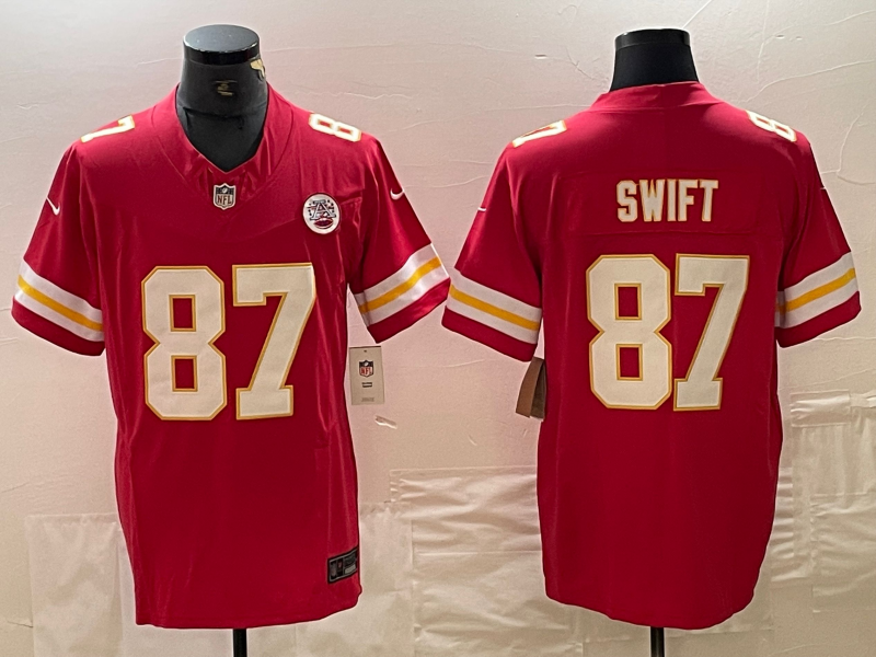 Men's Kansas City Chiefs Talor Swift Red F.U.S.E. Limited Jersey