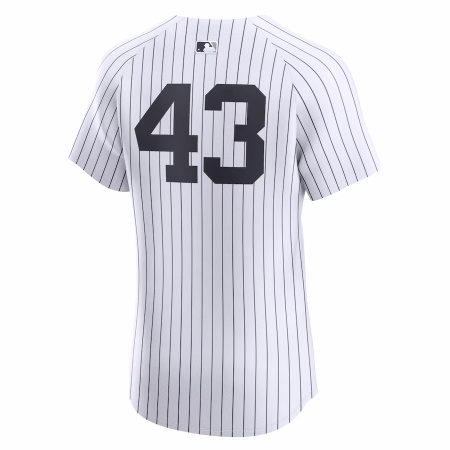Men's New York Yankees Jonathan Loáisiga Nike White Home Elite Player Jersey