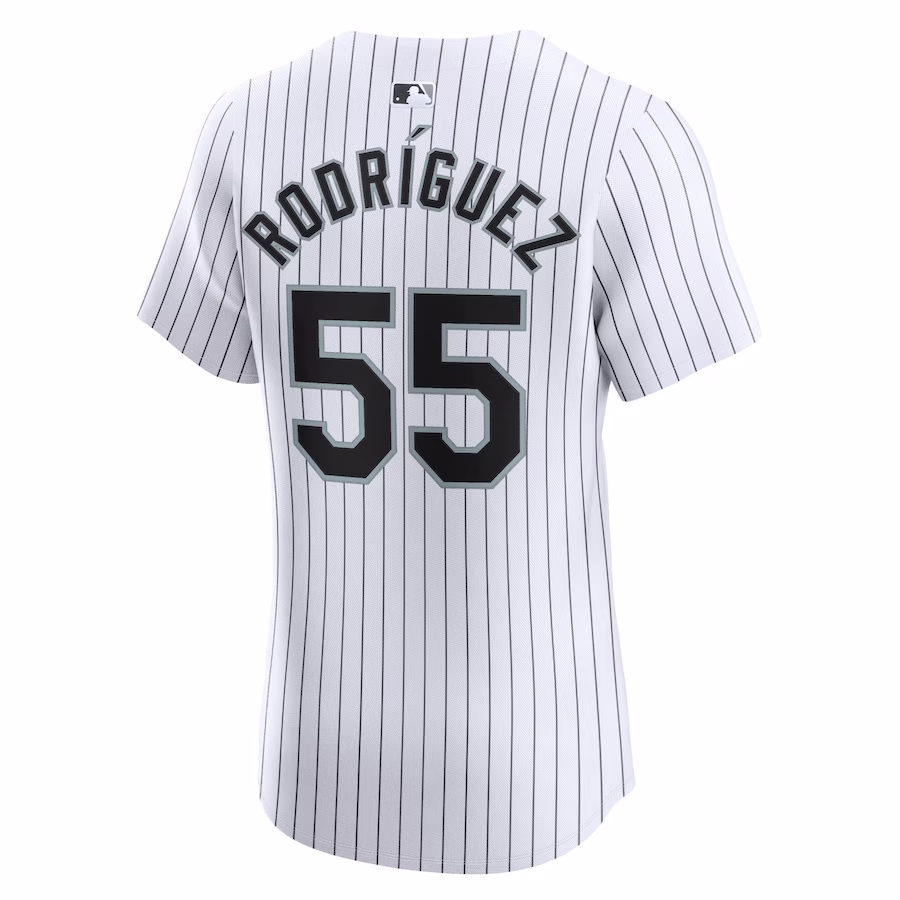 Men's Chicago White Sox José Rodríguez White Home Elite Player Jersey