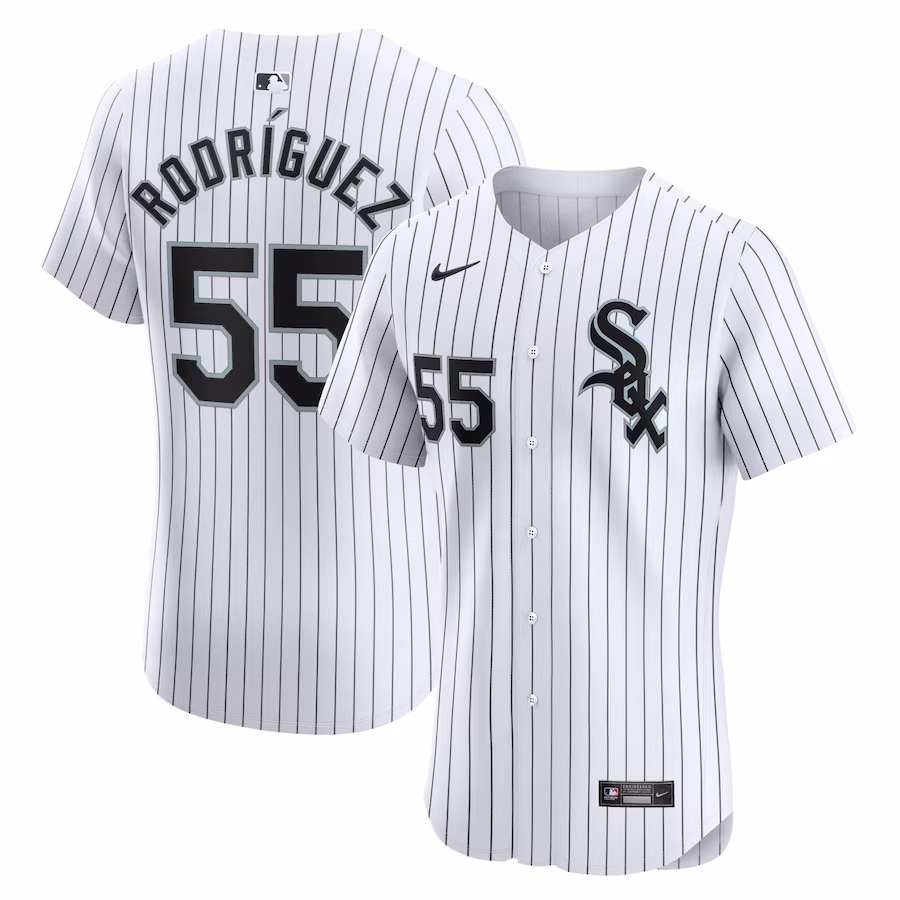 Men's Chicago White Sox José Rodríguez White Home Elite Player Jersey