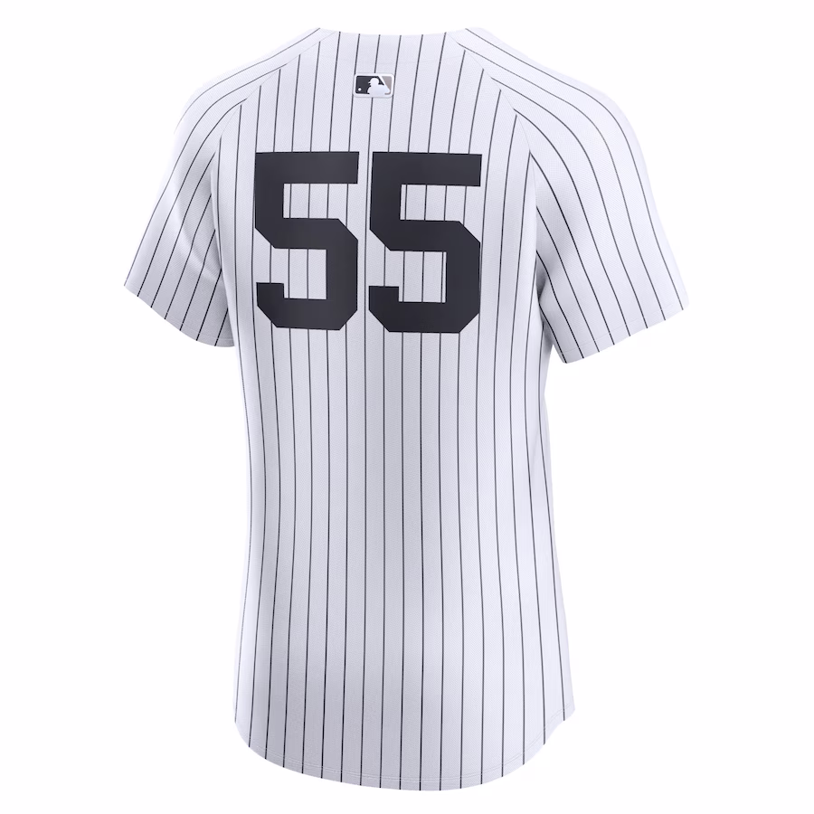 Men's New York Yankees Carlos Rodon White Home Elite Player Jersey