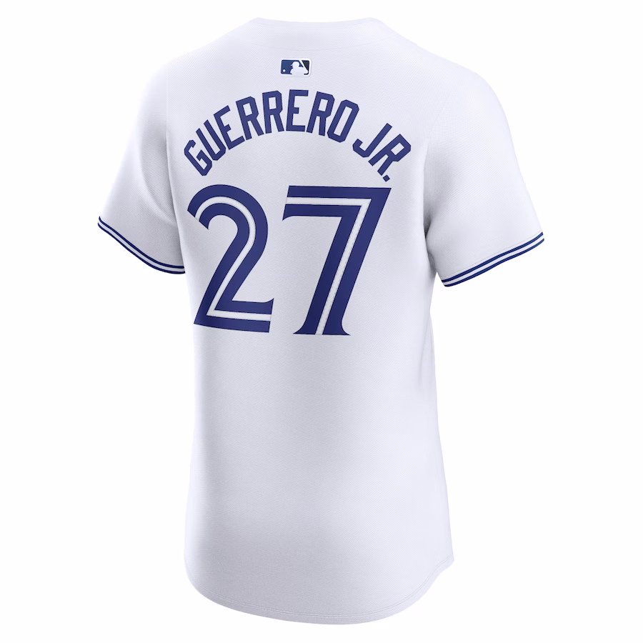Men's Toronto Blue Jays Vladimir Guerrero Jr. White Home Elite Player Jersey