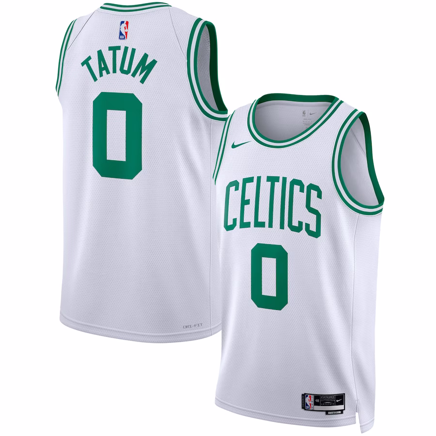 Boston Celtics Jayson Tatum White Swingman Jersey - Association Edition