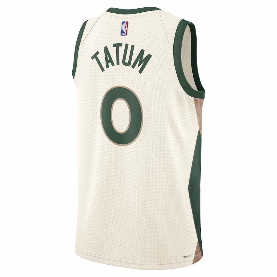 Boston Celtics Jayson Tatum White 2023-24 Swingman Jersey - City Edition