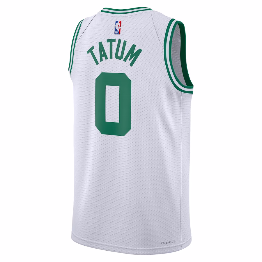 Boston Celtics Jayson Tatum White Swingman Jersey - Association Edition