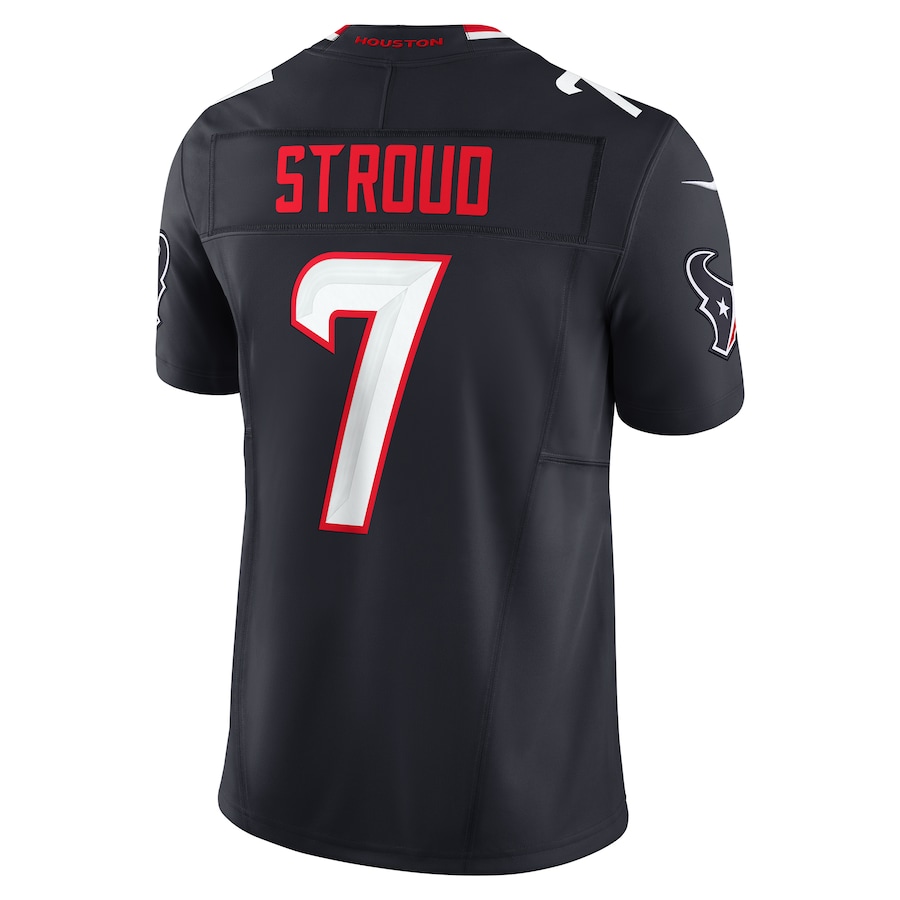 Men's Houston Texans C.J. Stroud Navy Vapor F.U.S.E. Limited Jersey