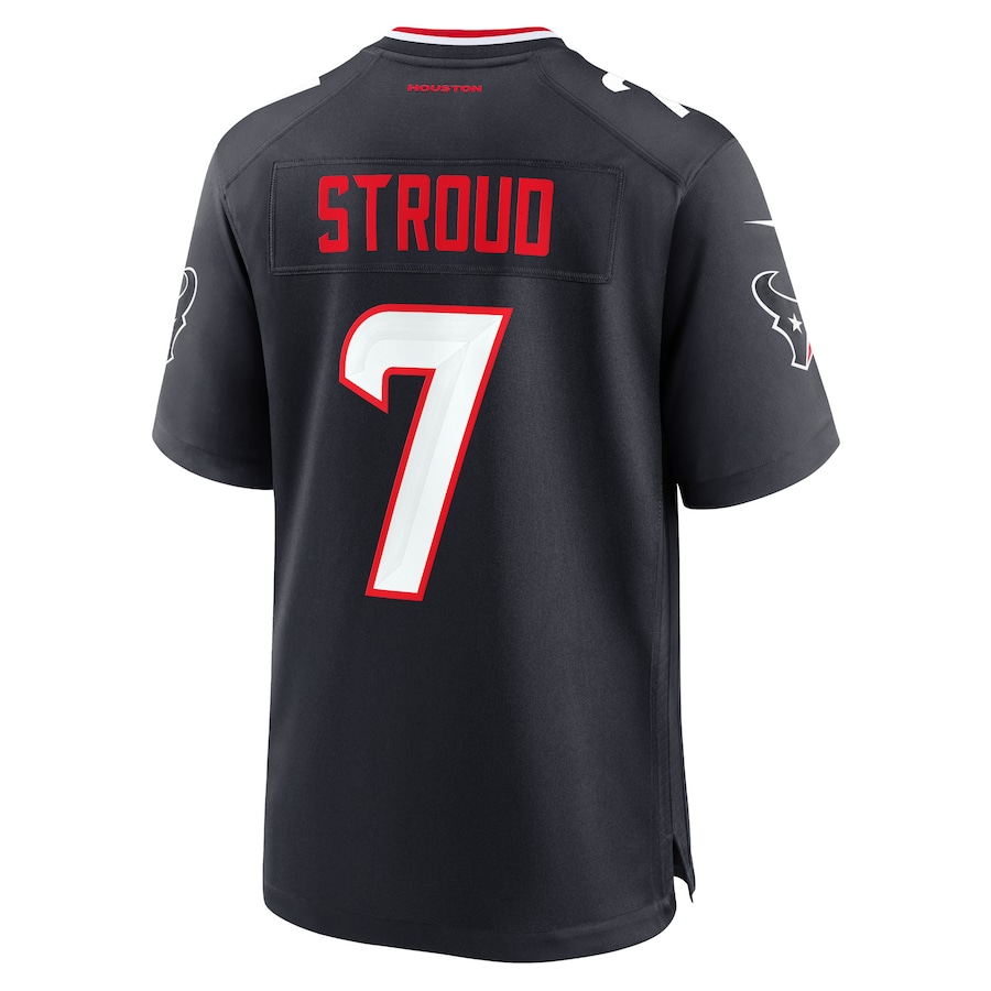 Men's Houston Texans C.J. Stroud Navy Game Jersey