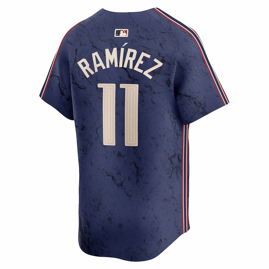 Men's Cleveland Guardians José Ramírez Nike Navy 2024 City Connect Limited Jersey