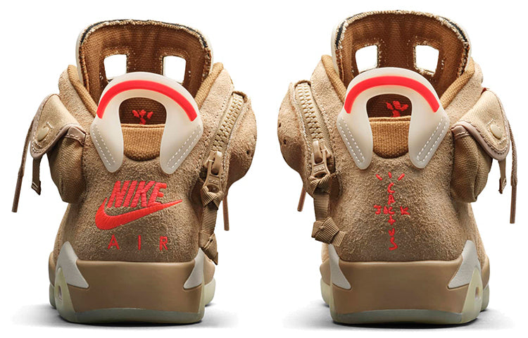 Travis Scott x Air Jordan 6 Retro 'British Khaki'
