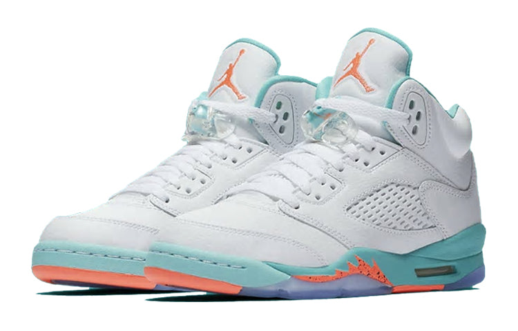 (GS) Air Jordan 5 Retro 'Light Aqua' 440892-100