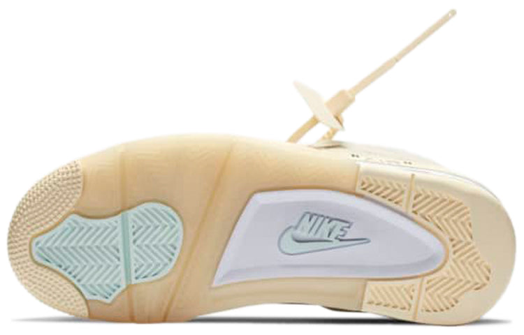 (WMNS) Off-White x Air Jordan 4 SP 'Sail' CV9388-100