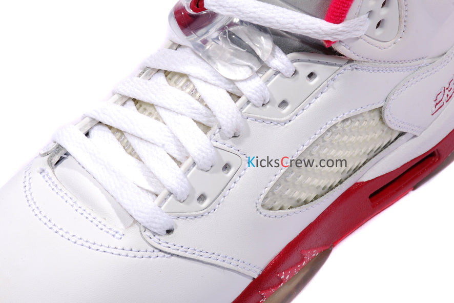 (GS) Air Jordan 5 Retro 'White' 440892-101
