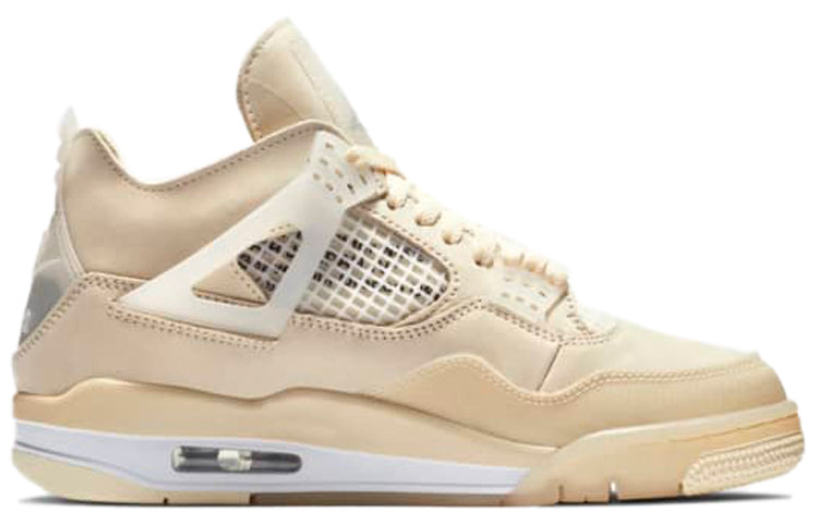 (WMNS) Off-White x Air Jordan 4 SP 'Sail' CV9388-100