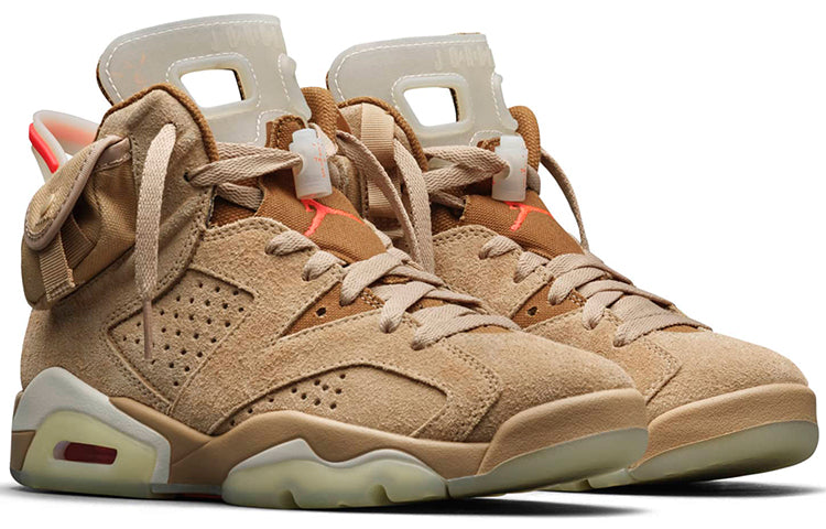 Travis Scott x Air Jordan 6 Retro 'British Khaki'
