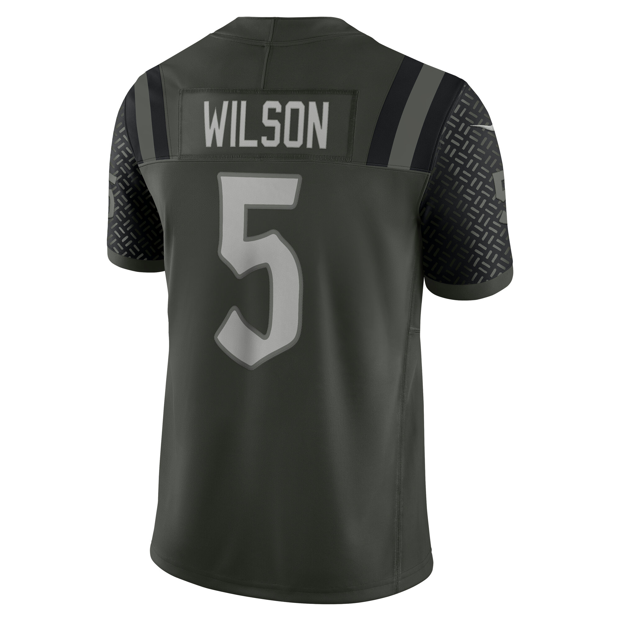 Men's New York Jets Garrett Wilson Gotham Green 2025 Rivalries Collection Limited Jersey
