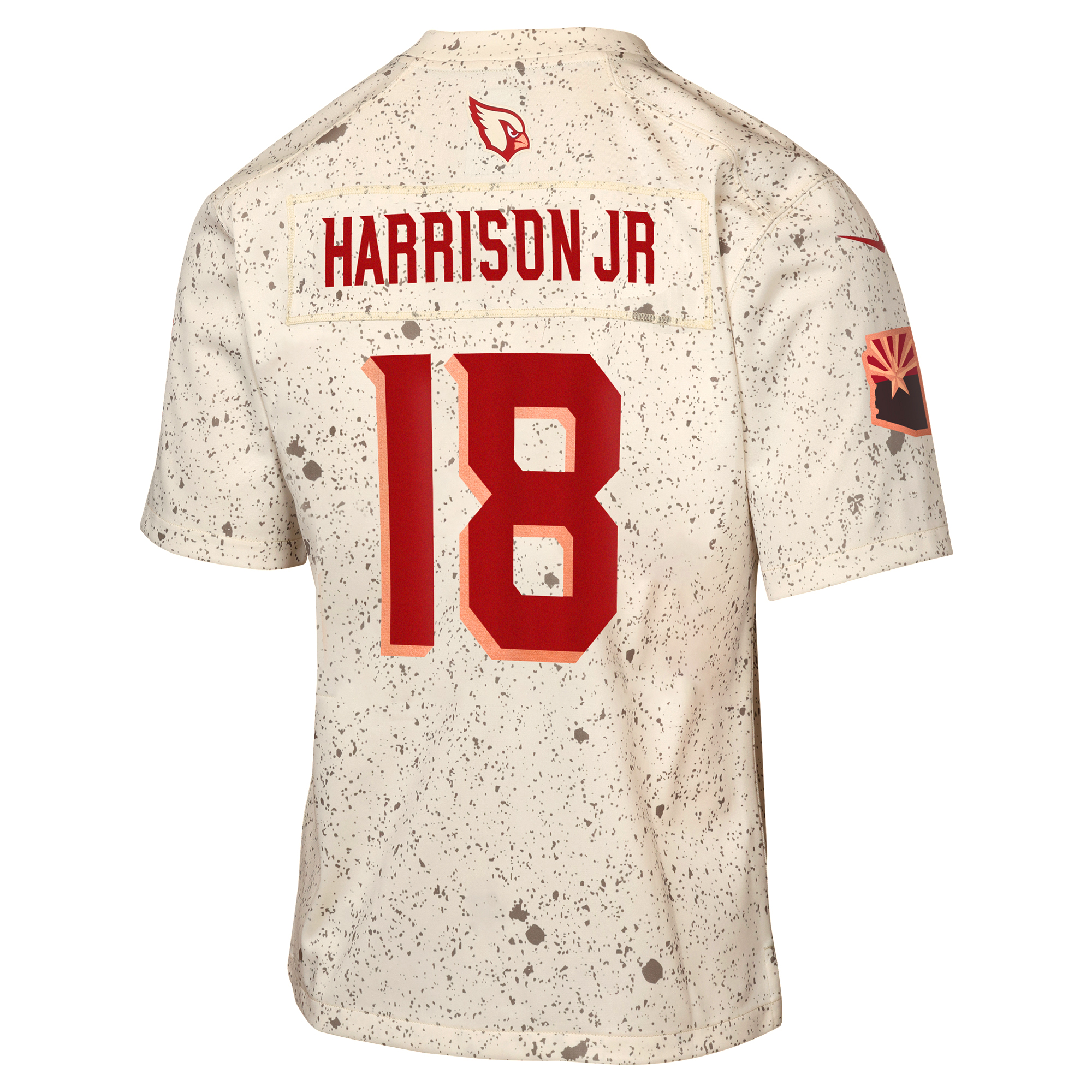 Youth Arizona Cardinals Marvin Harrison Jr. Natural 2025 Rivalries Collection Game Jersey