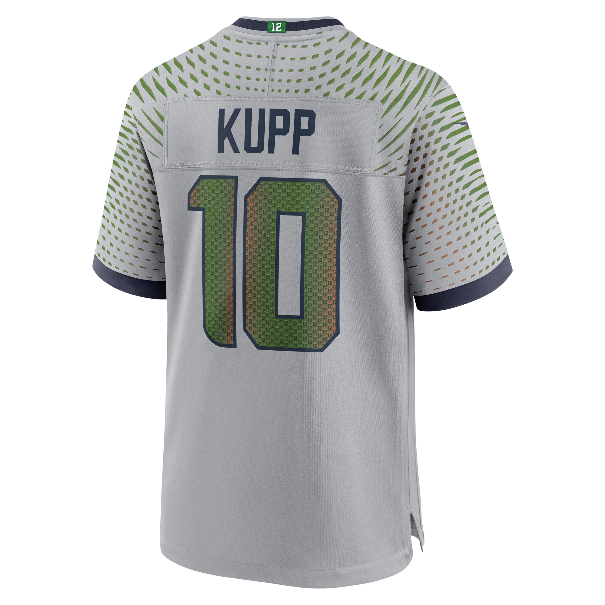 Men's Seattle Seahawks Cooper Kupp Wolf Gray 2025 Rivalries Collection Game Jersey