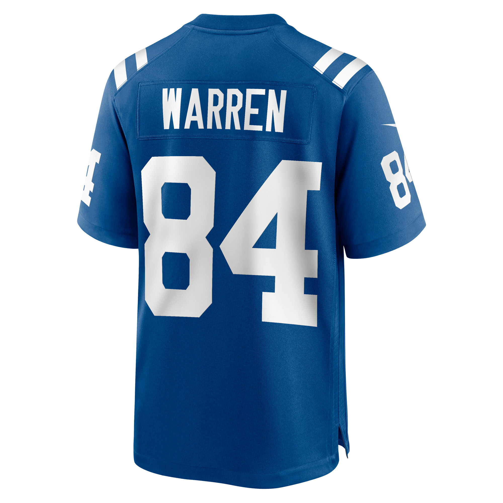 Men's Indianapolis Colts Tyler Warren Royal 2025 NFL Draft First Round Pick Game Jersey