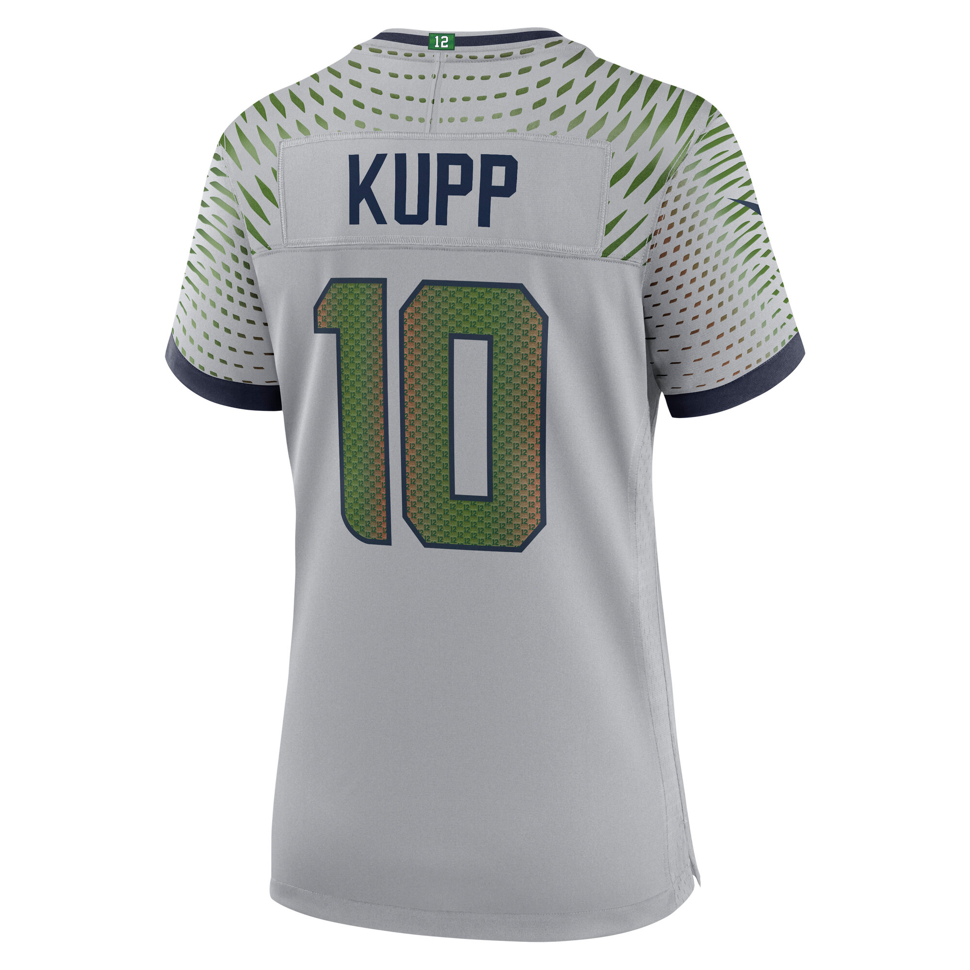 Women's Seattle Seahawks Cooper Kupp Wolf Gray 2025 Rivalries Collection Game Jersey