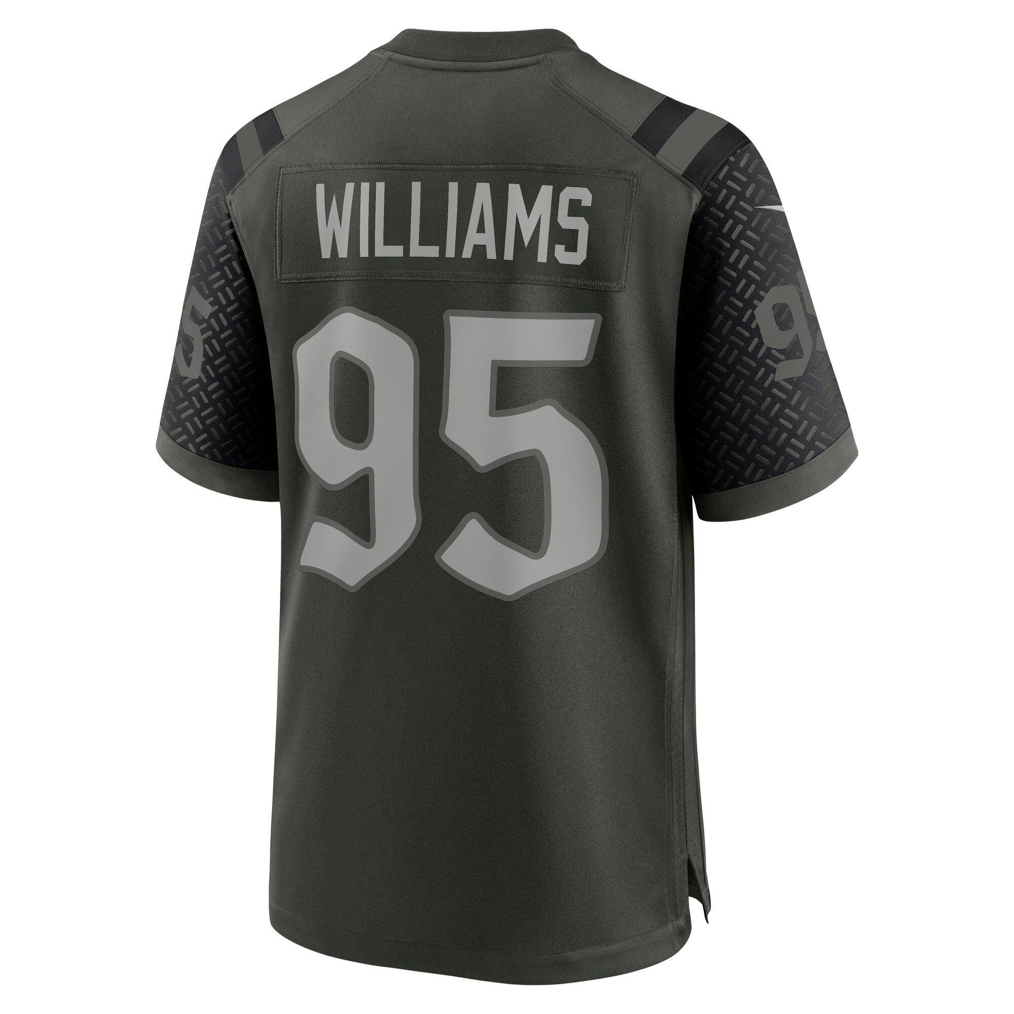 Men's New York Jets Quinnen Williams Gotham Green 2025 Rivalries Collection Game Jersey