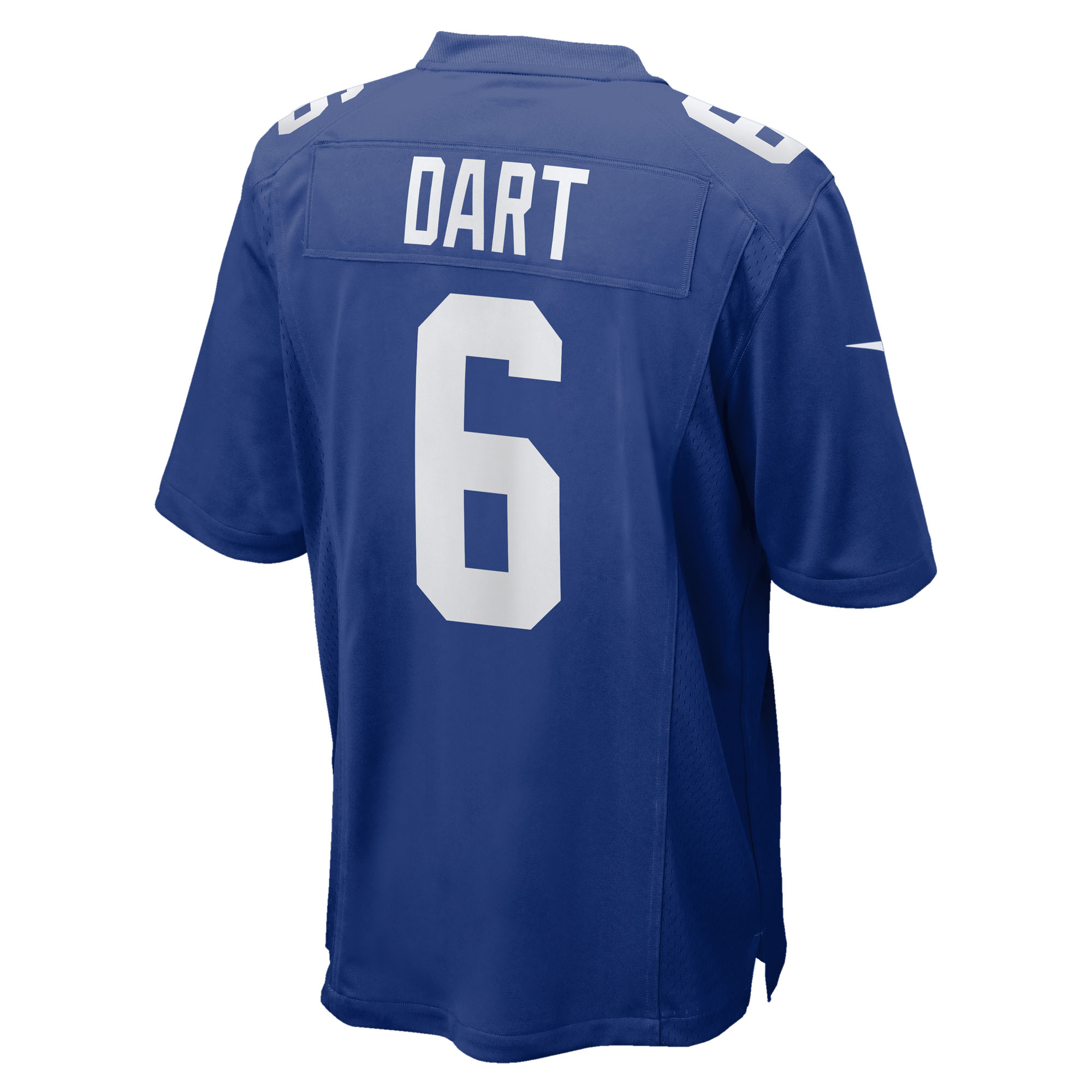 Men's New York Giants Jaxson Dart Royal 2025 NFL Draft First Round Pick Game Jersey