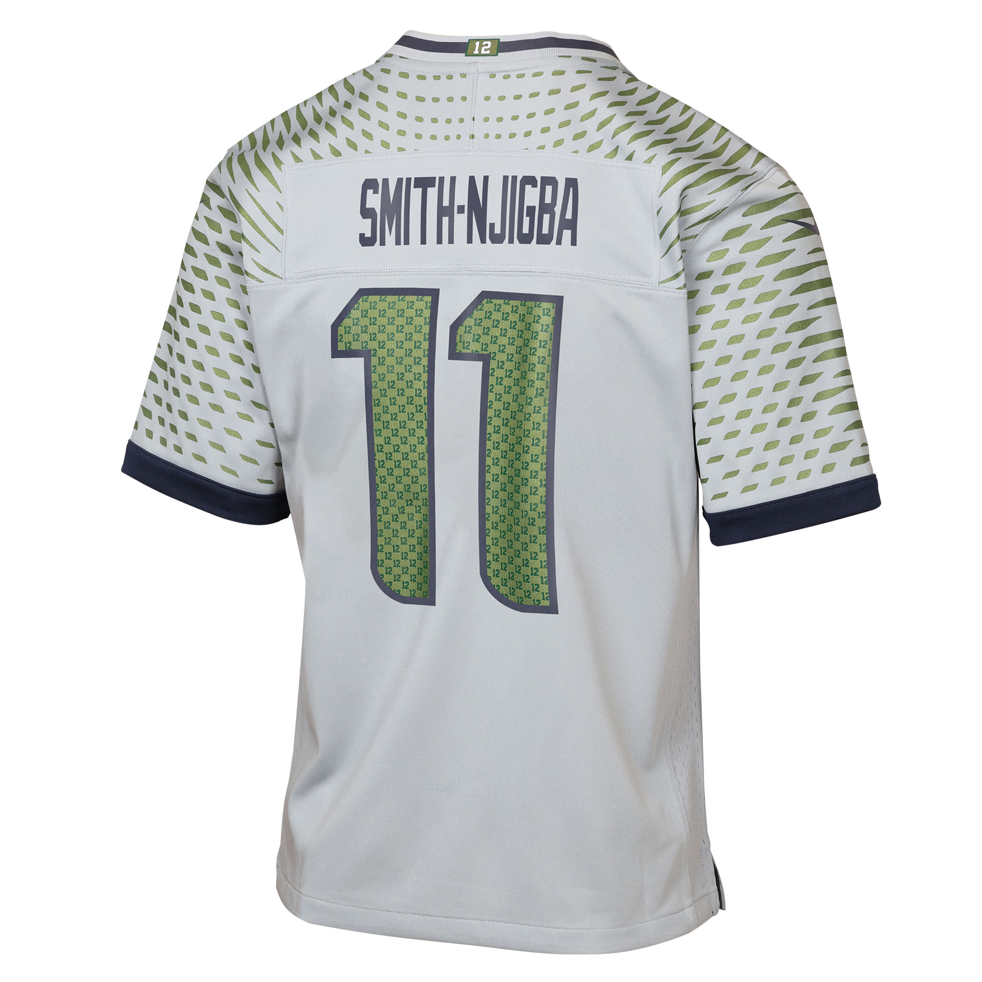 Youth Seattle Seahawks Jaxon Smith-Njigba Wolf Gray 2025 Rivalries Collection Game Jersey