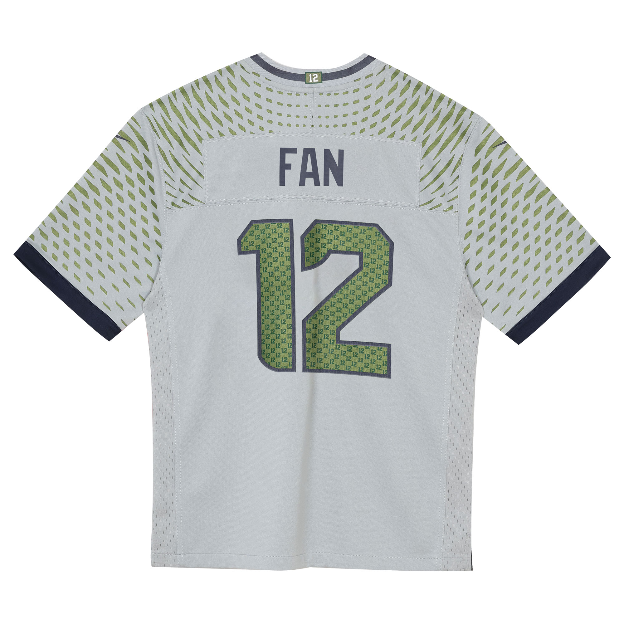 Toddler Seattle Seahawks 12s Wolf Gray 2025 Rivalries Collection Game Jersey