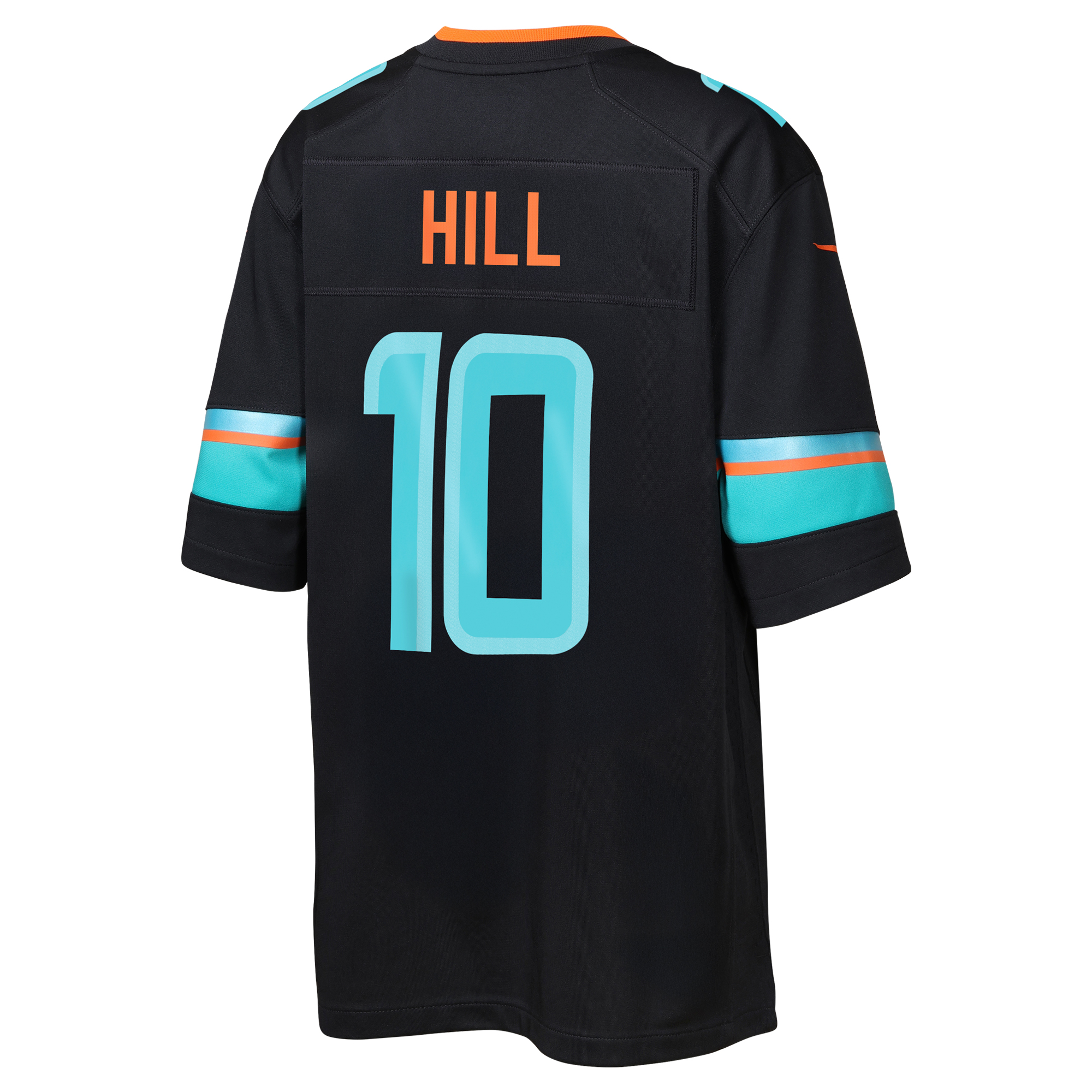 Youth Miami Dolphins Tyreek Hill Pitch Blue 2025 Rivalries Collection Game Jersey
