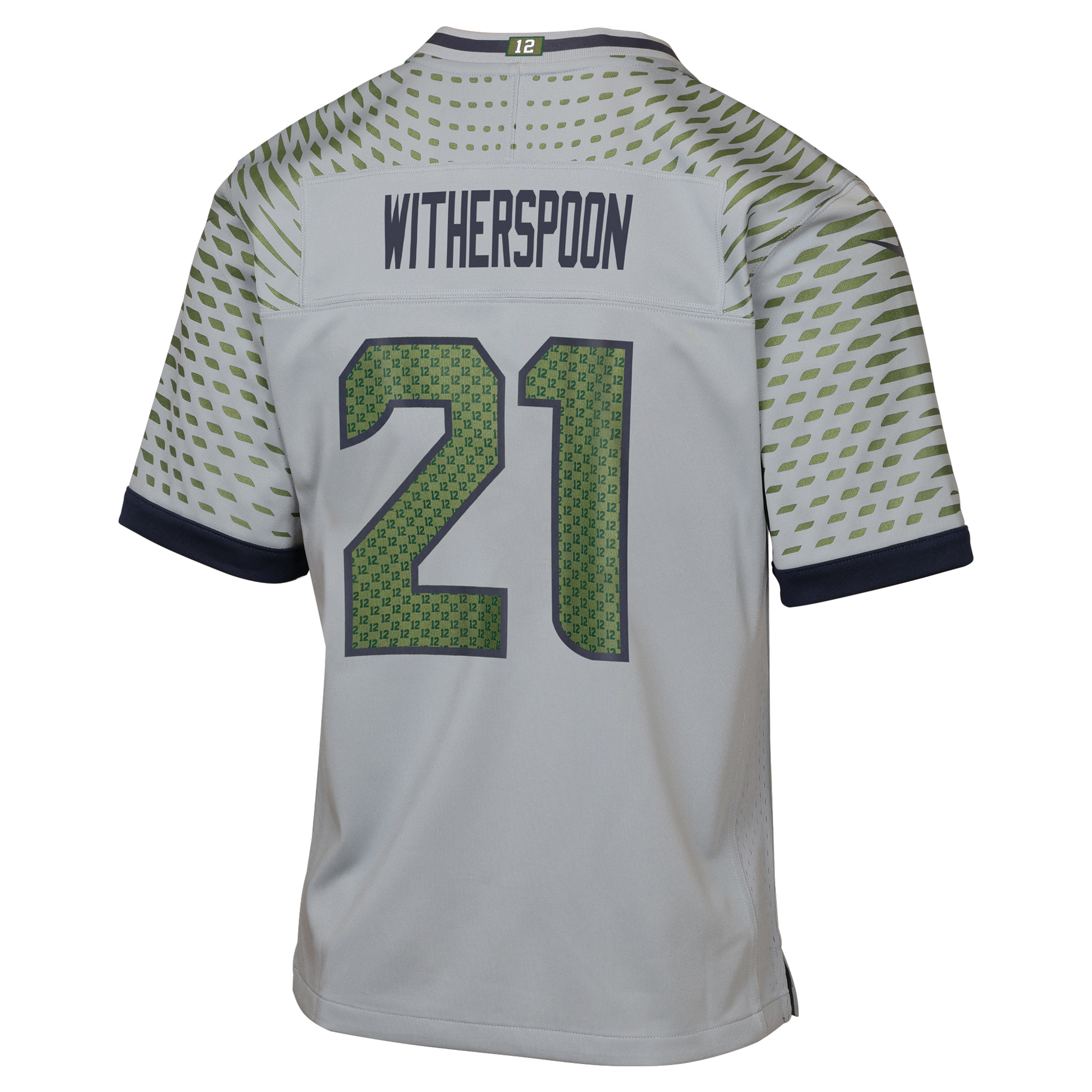 Youth Seattle Seahawks Devon Witherspoon Wolf Gray 2025 Rivalries Collection Game Jersey