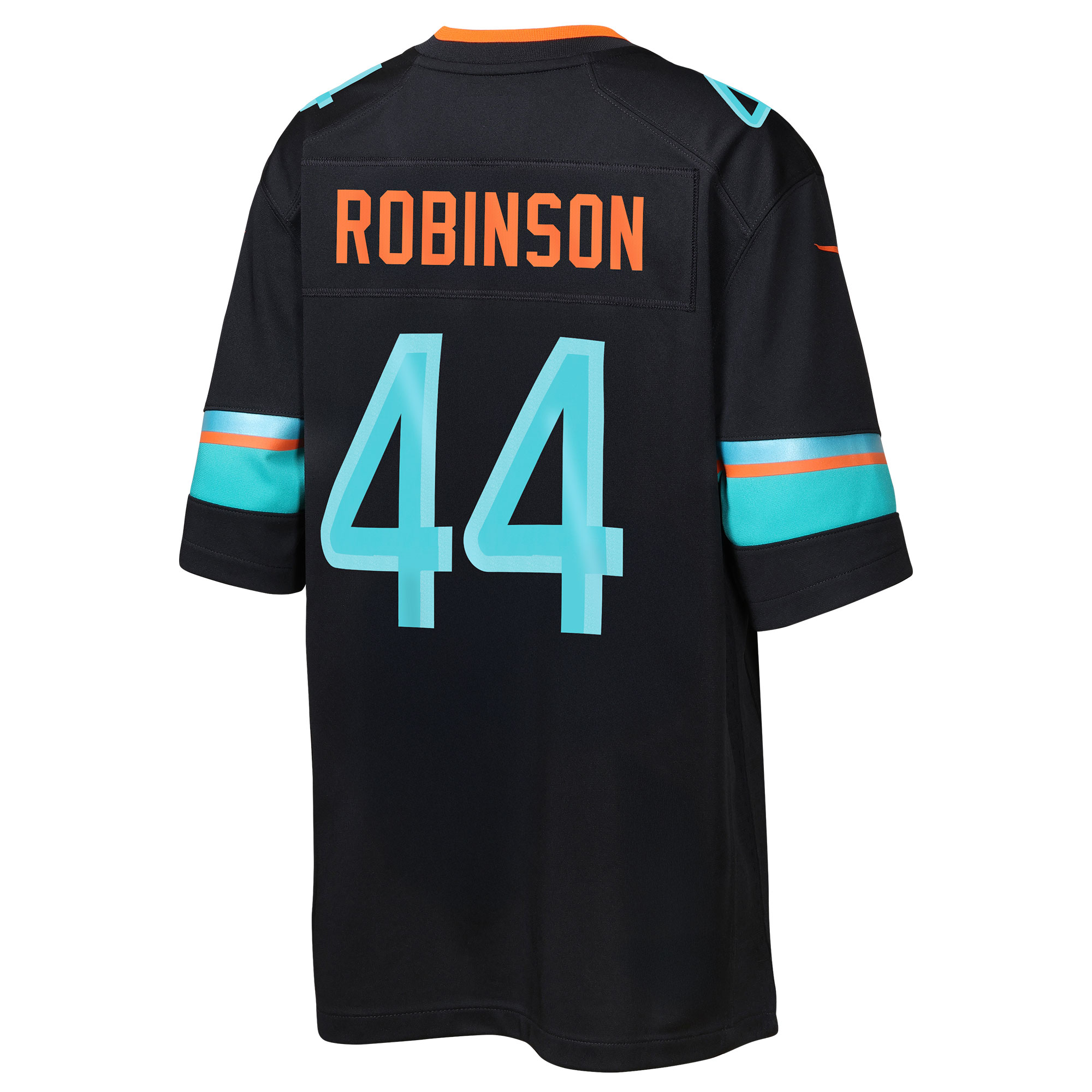 Youth Miami Dolphins Chop Robinson Pitch Blue 2025 Rivalries Collection Game Jersey
