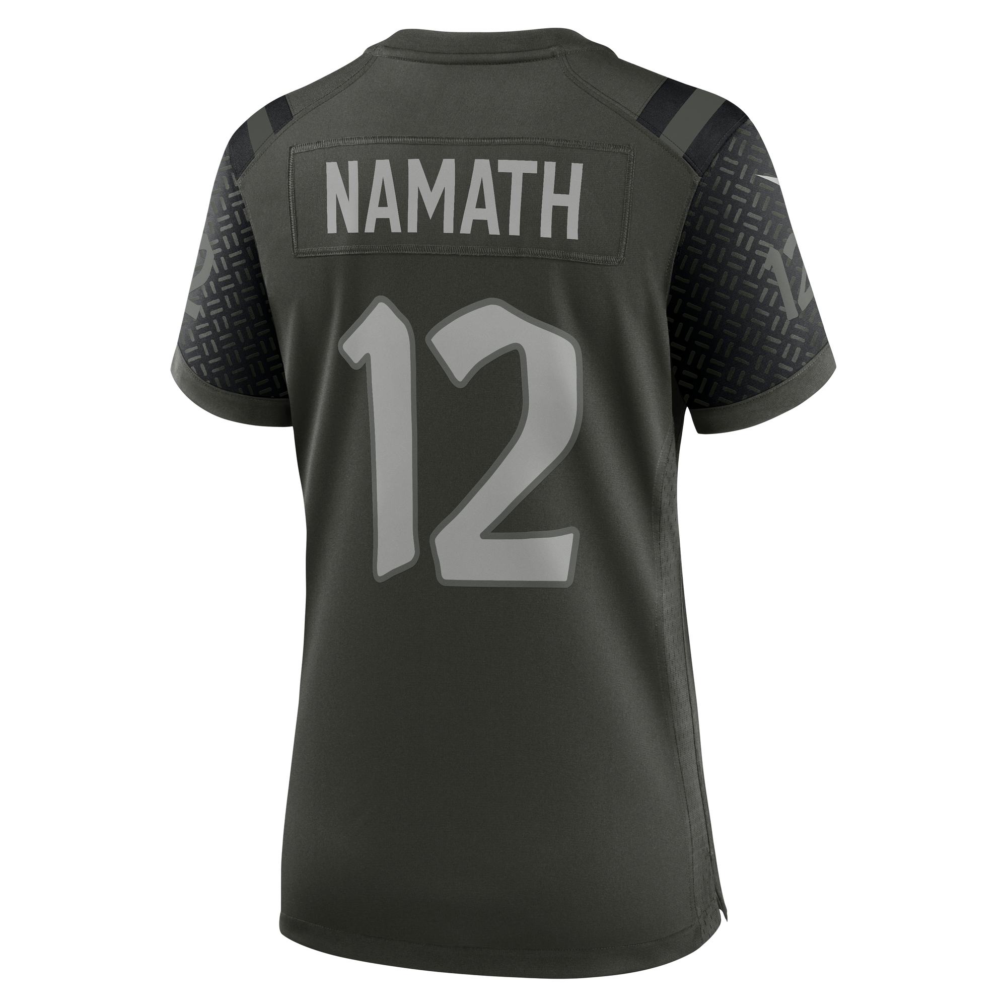 Women's New York Jets Joe Namath Gotham Green 2025 Rivalries Collection Retired Player Game Jersey