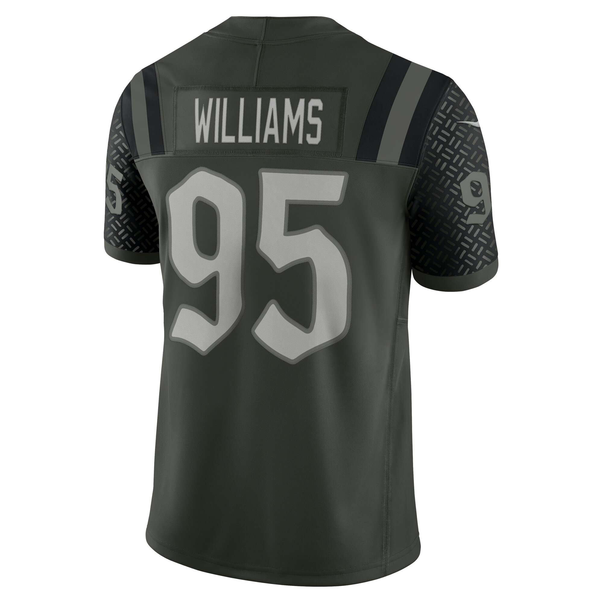 Men's New York Jets Quinnen Williams Gotham Green 2025 Rivalries Collection Limited Jersey