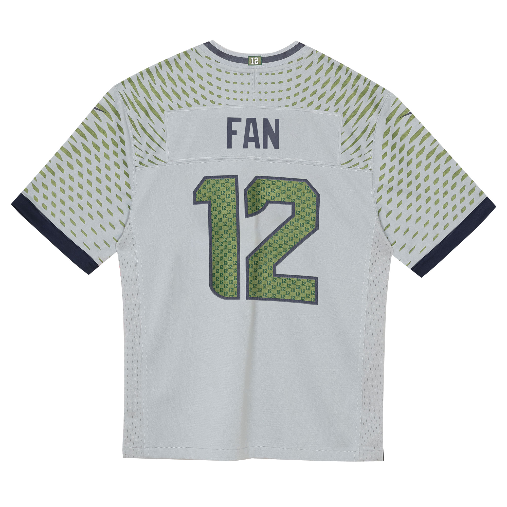 Preschool Seattle Seahawks 12s Wolf Gray 2025 Rivalries Collection Game Jersey