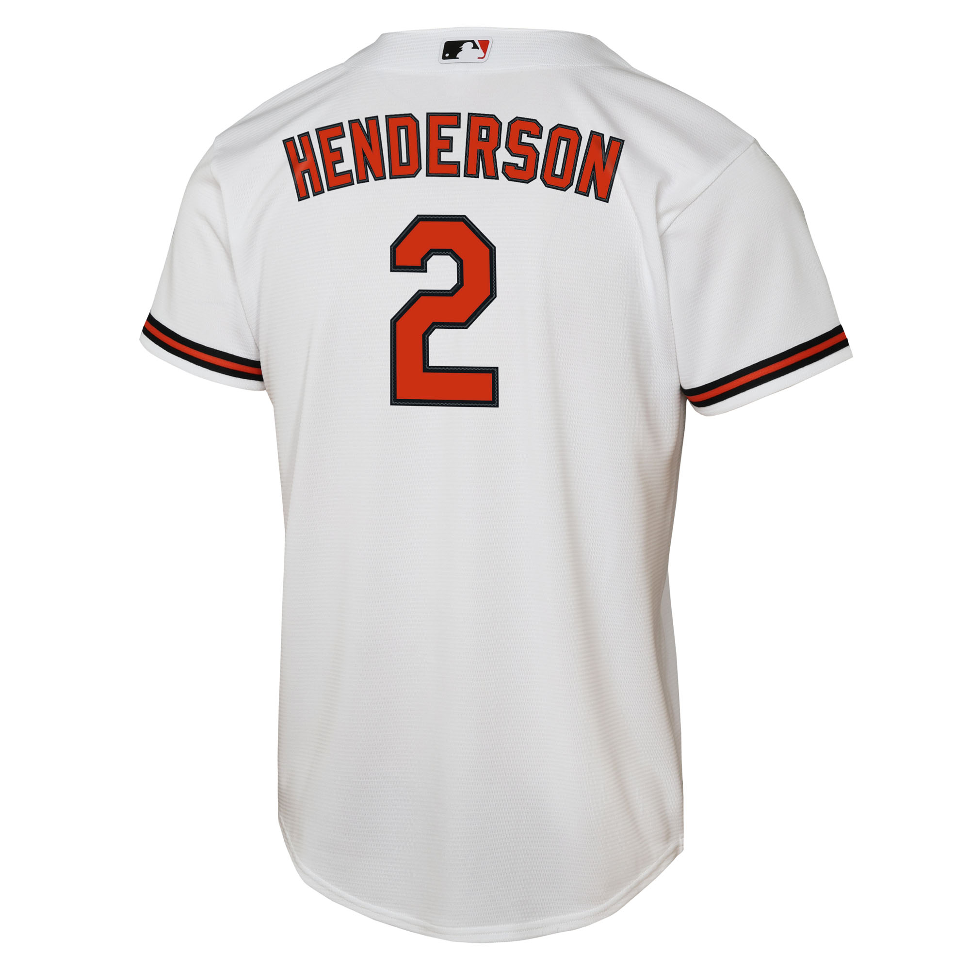 Youth Baltimore Orioles Gunnar Henderson White Home Replica Player Jersey