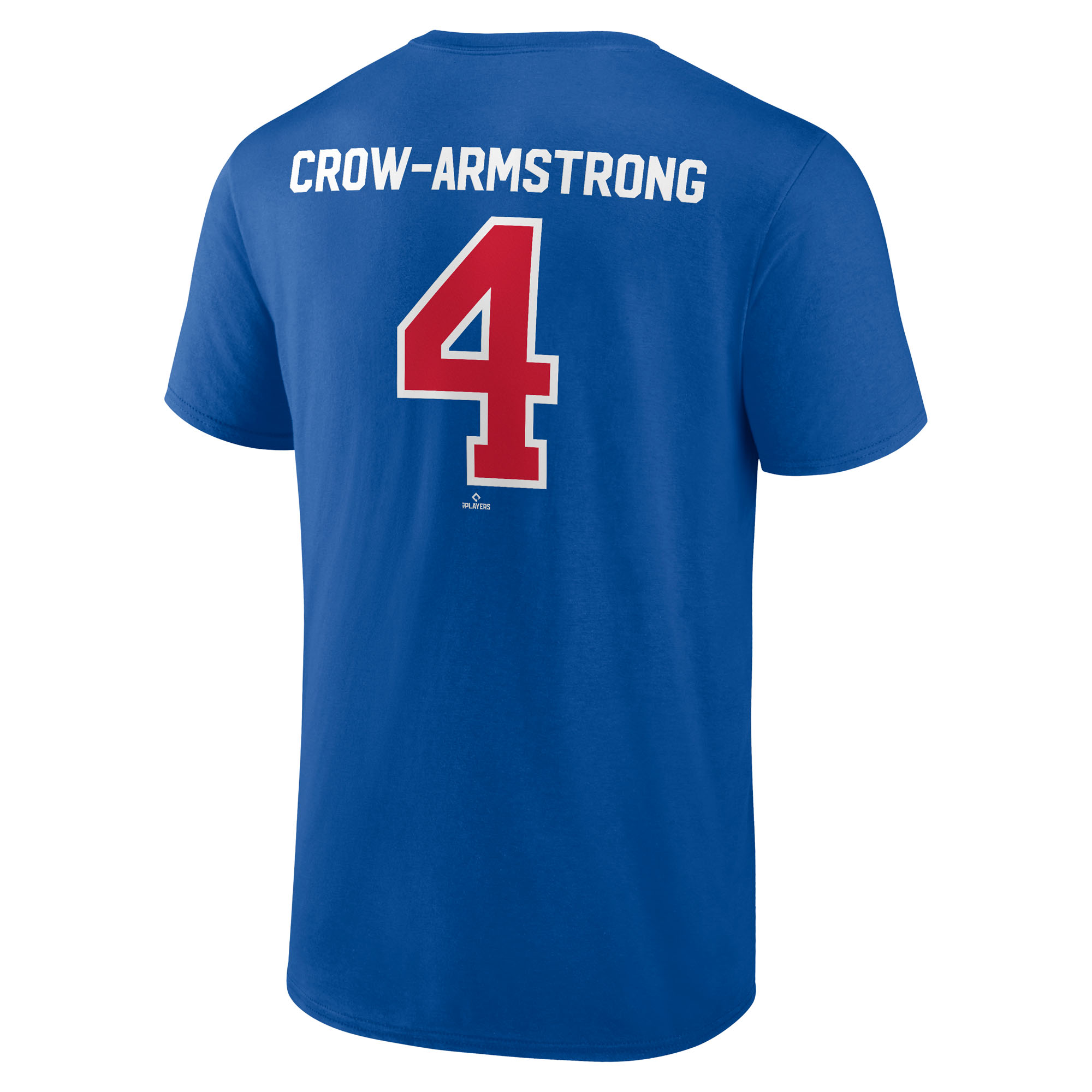 Men's Chicago Cubs Pete Crow-Armstrong Royal Winning Streak Name & Number T-Shirt