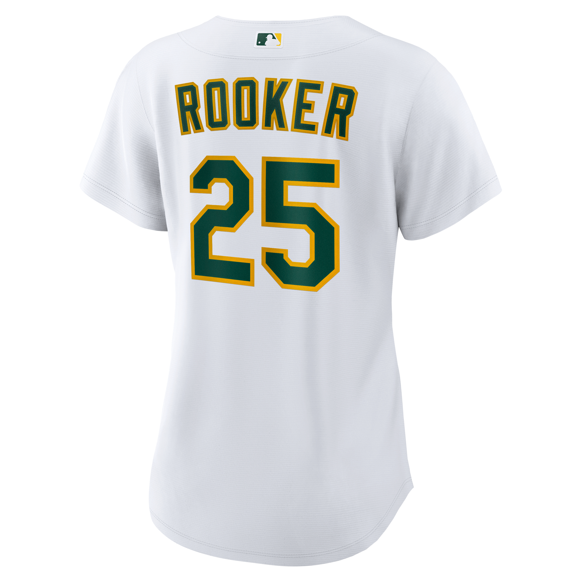 Women's Athletics Brent Rooker White Home Replica Jersey