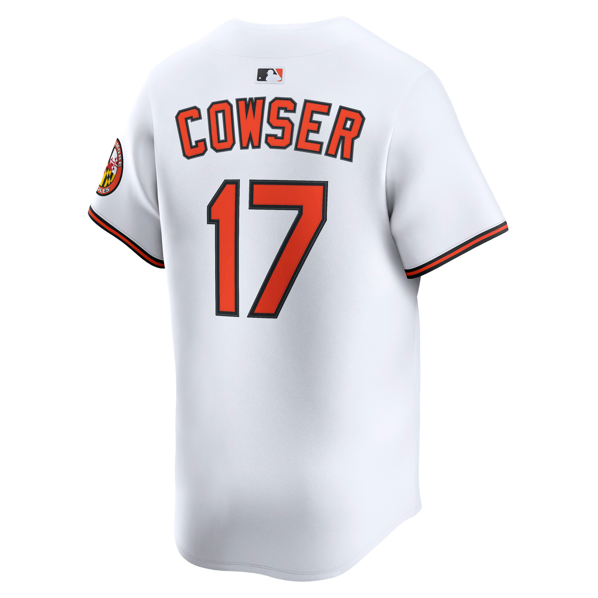 Men's Baltimore Orioles Colton Cowser White Home Limited Player Jersey