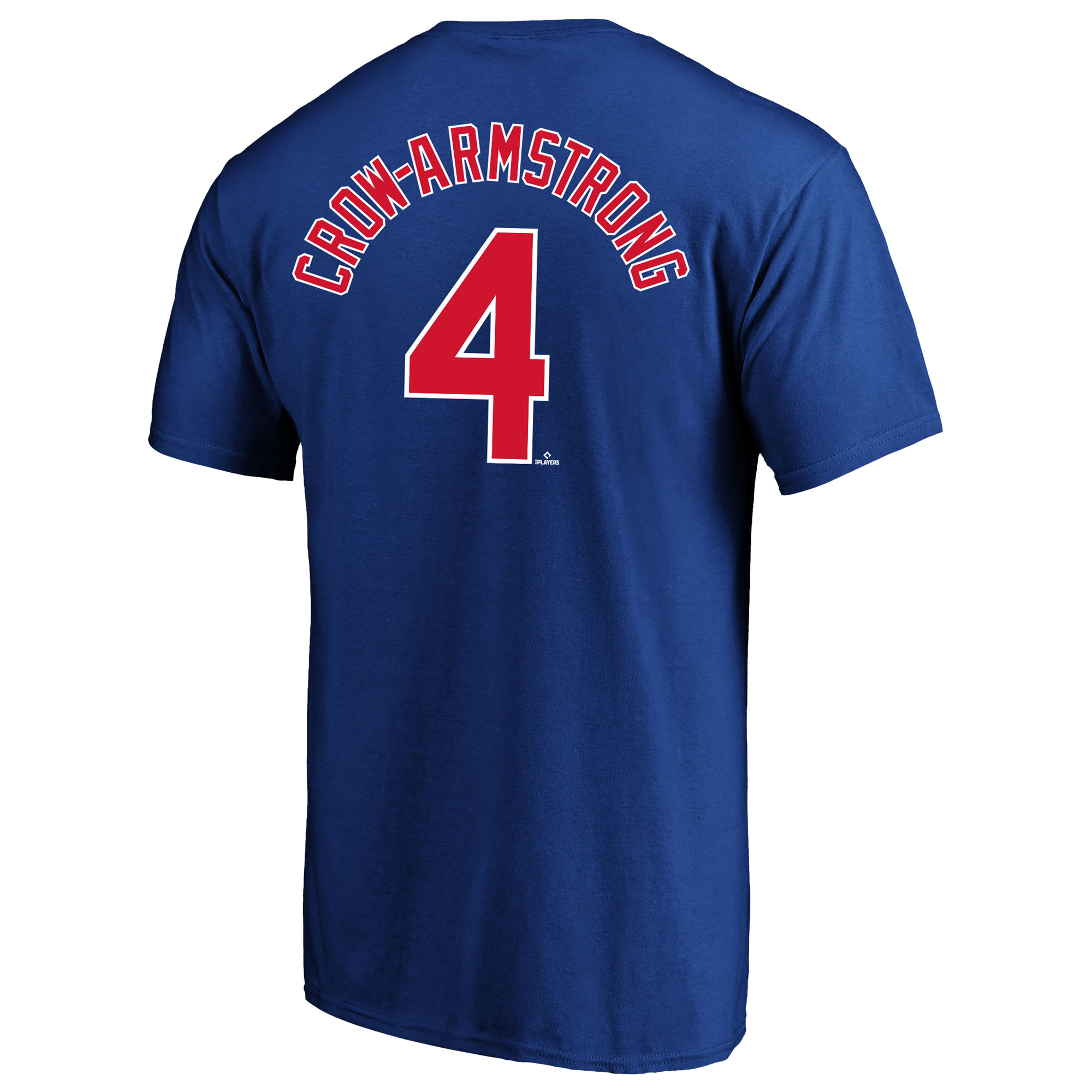 Men's Chicago Cubs Pete Crow-Armstrong Fanatics Royal Big & Tall Name & Number T-Shirt