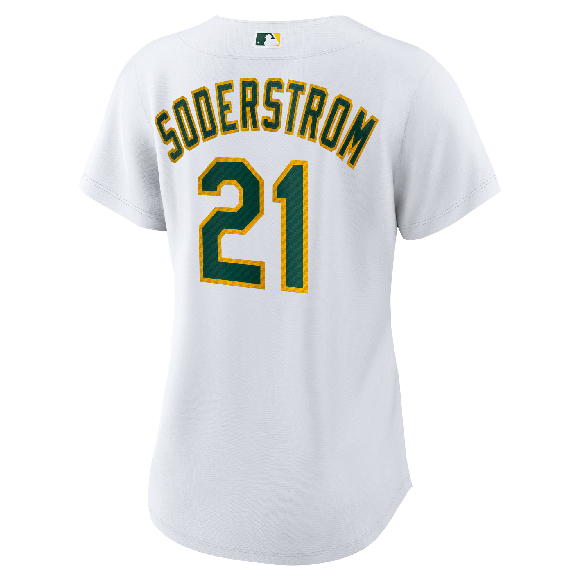 Women's Athletics Tyler Soderstrom White Home Replica Jersey