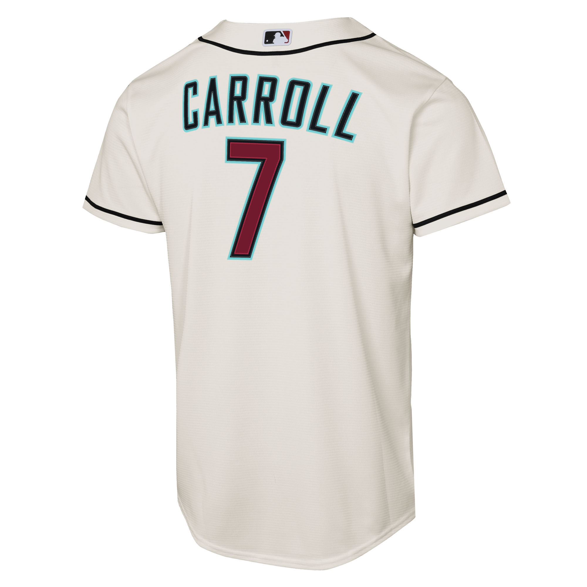 Youth Arizona Diamondbacks Corbin Carroll Cream Home Replica Player Jersey