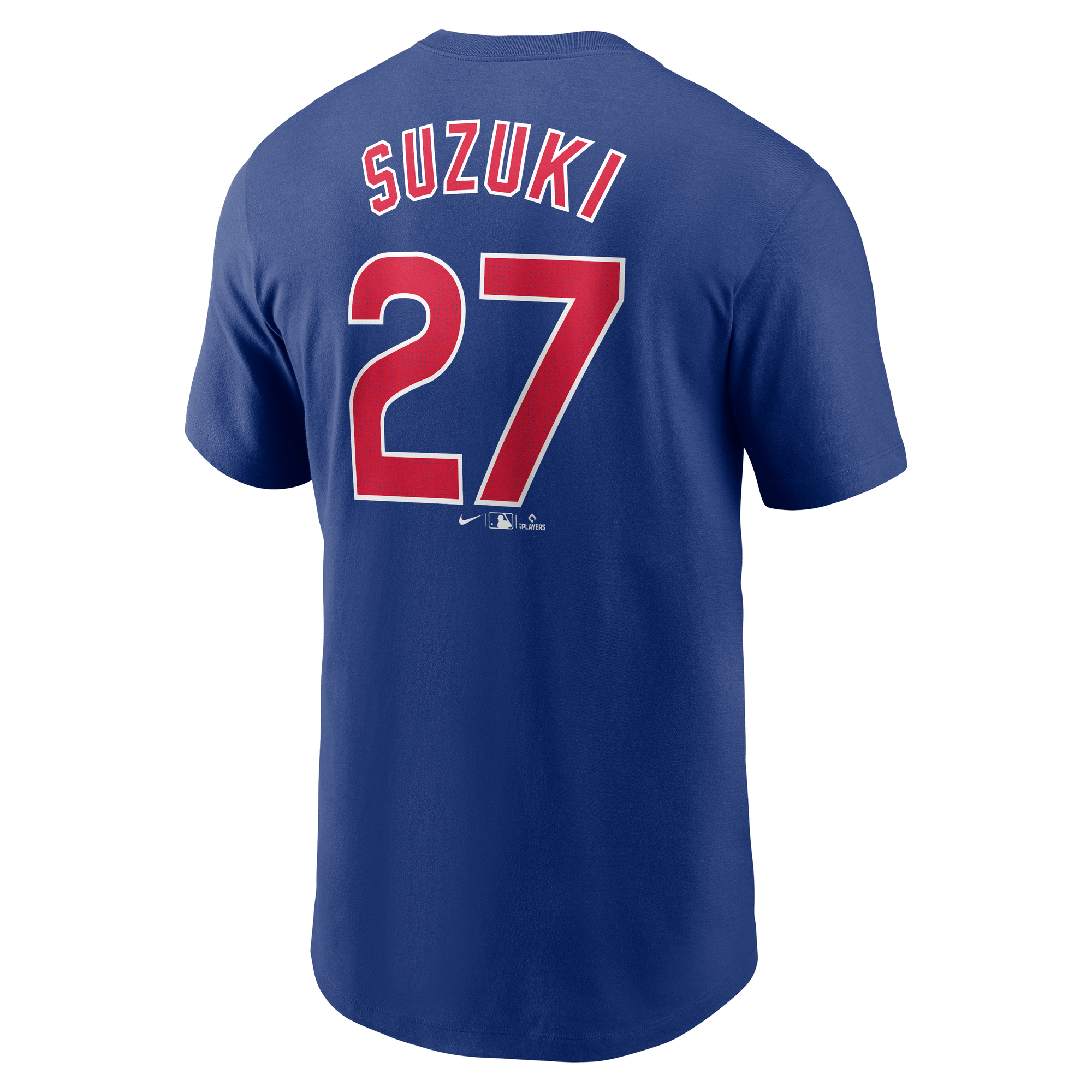 Men's Chicago Cubs Seiya Suzuki Royal Fuse Name & Number T-Shirt