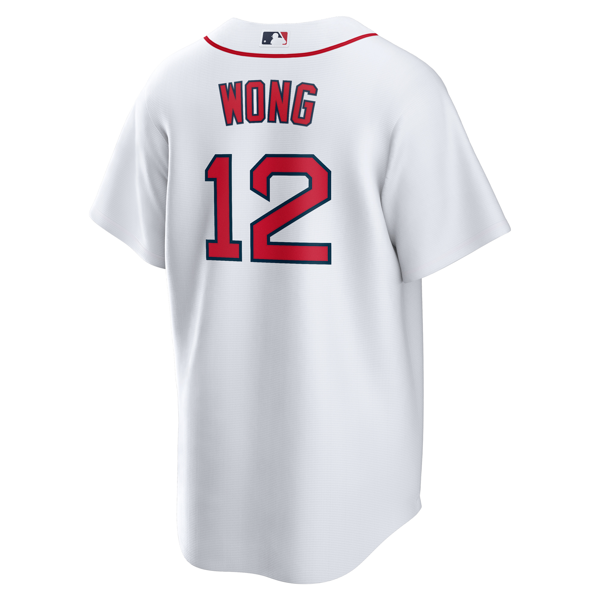 Men's Boston Red Sox Connor Wong White Home Replica Jersey