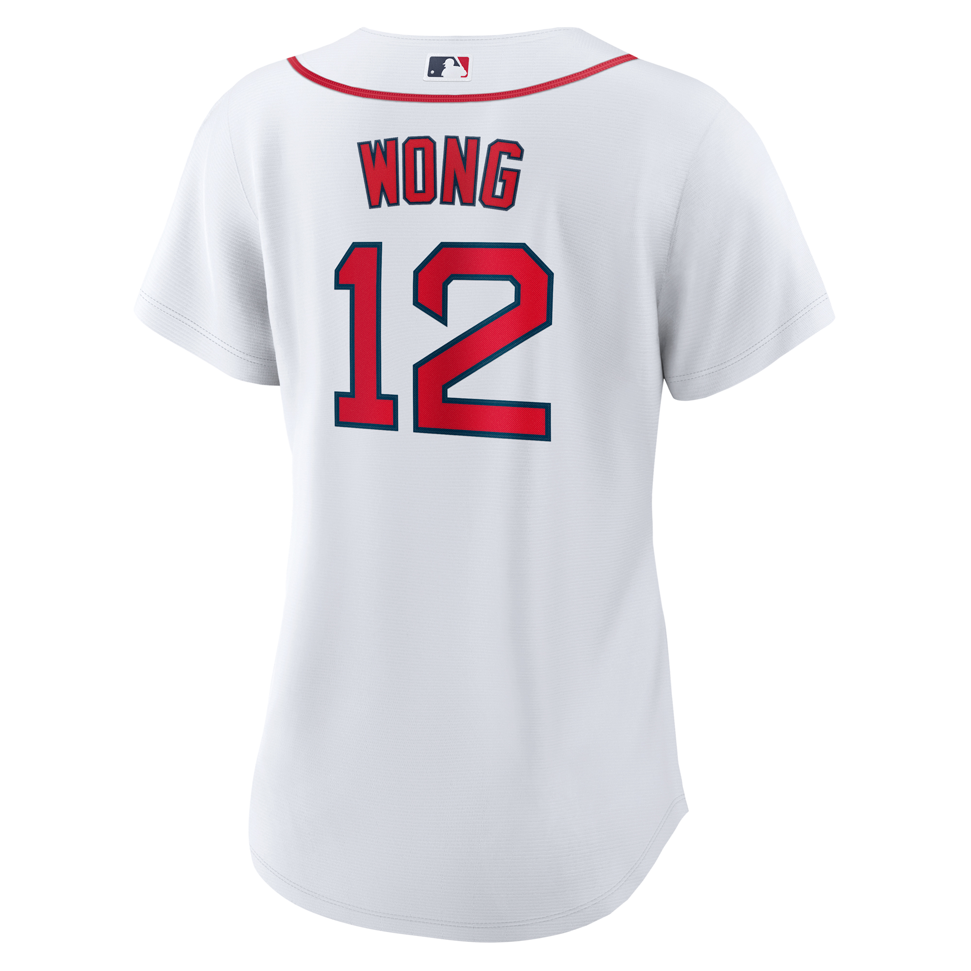 Women's Boston Red Sox Connor Wong White Home Replica Jersey