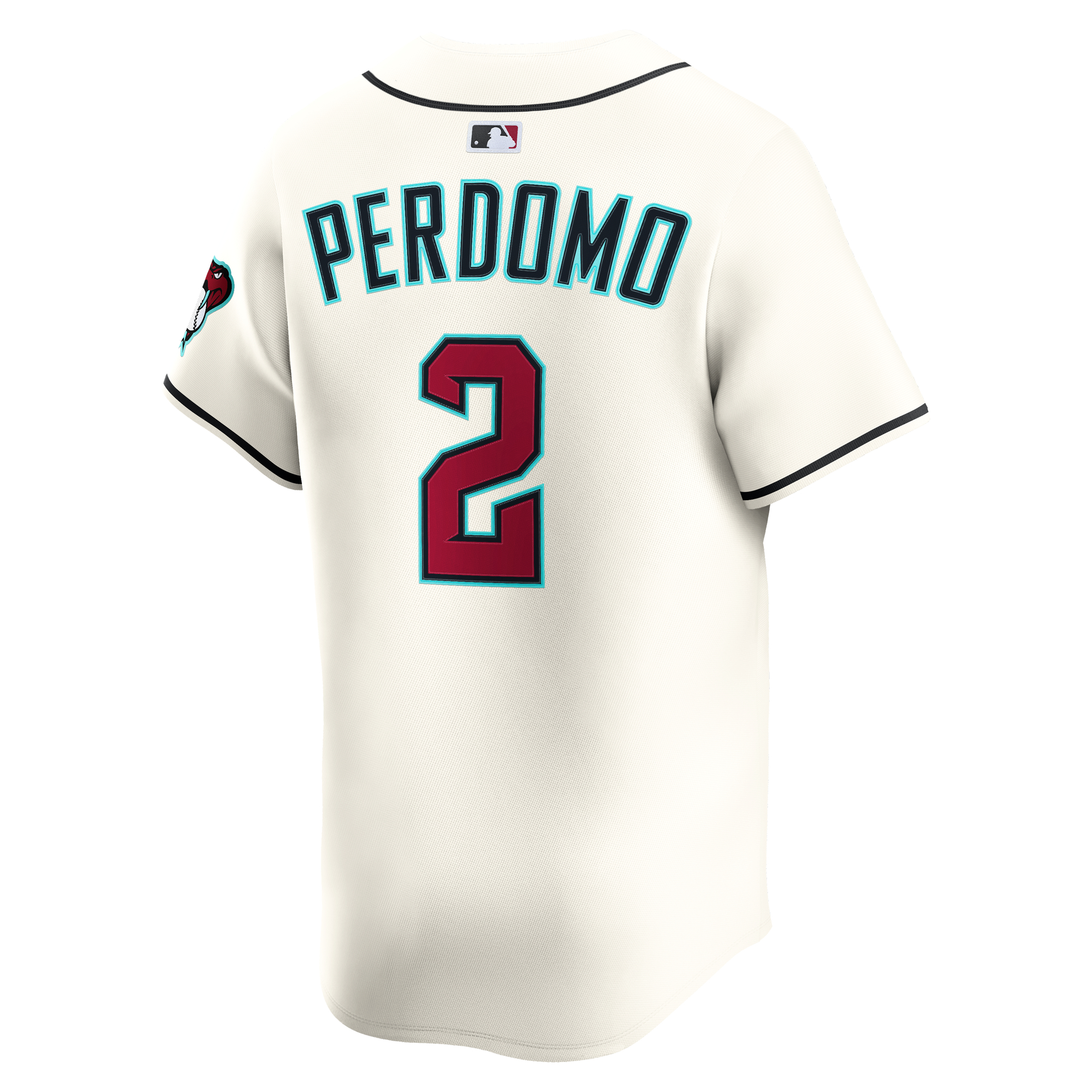 Men's Arizona Diamondbacks Geraldo Perdomo Cream Home Limited Player Jersey